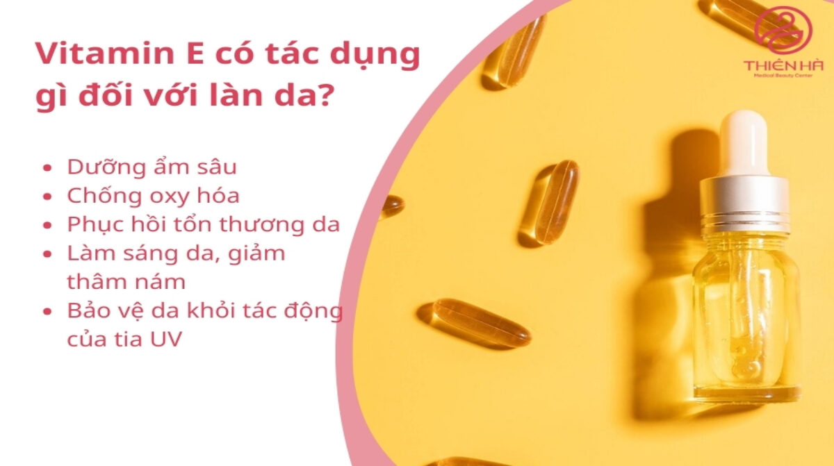 Uống vitamin E có trắng da không? Cách dùng hiệu quả